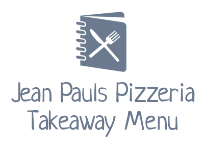 Jean Pauls Pizzeria Takeaway Menu